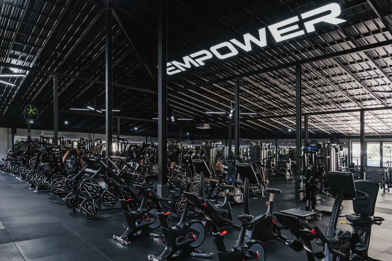 The EMPOWER gym floor in Kamala, Phuket